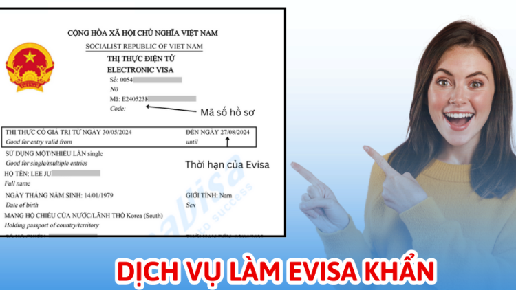 Thời gian xét duyệt evisa khẩn có thể từ 1 giờ đến 3 ngày làm việc
